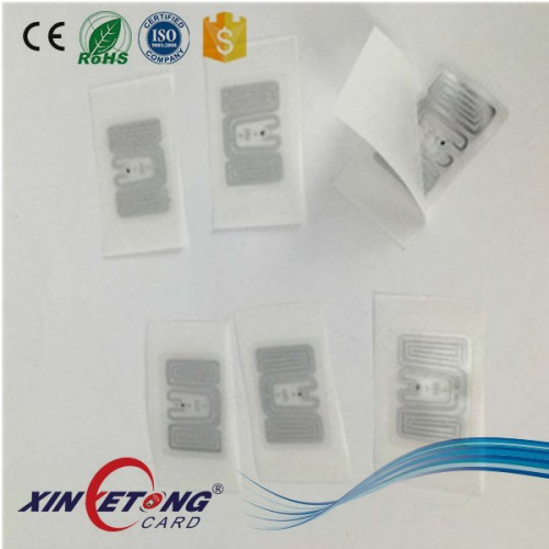 30 * 20 мм ISO18000 - 6C Монца 4QT UHF RFID мокрые инкрустация